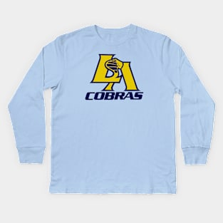 Defunct LA Cobras AFootball 1988 Kids Long Sleeve T-Shirt